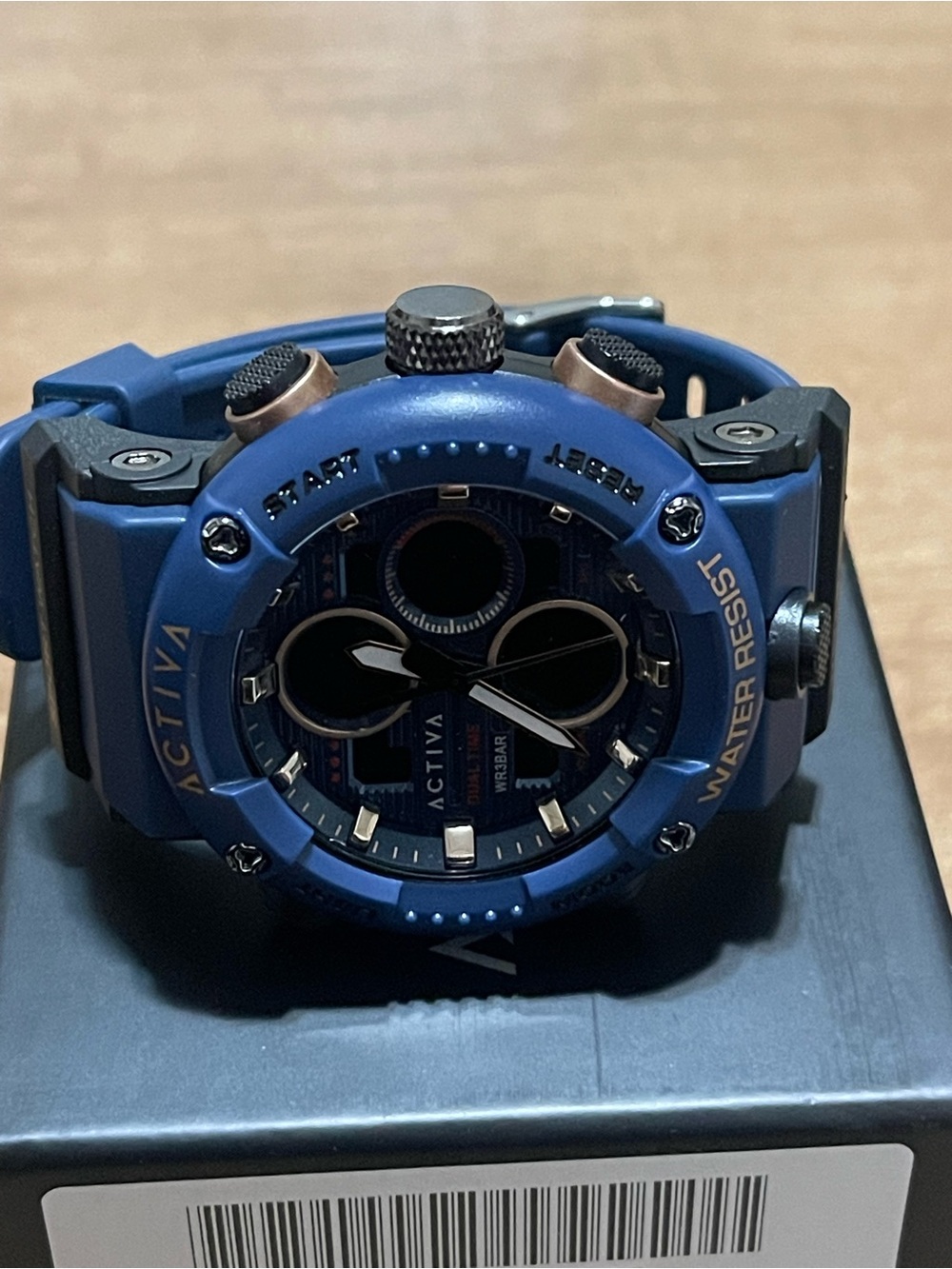 Activa X Invicta Digital Analog Men's Watch - 52mm. Blue, new. - Picture 9 of 13